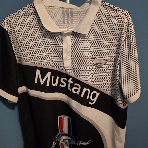 MUSTANG MENS POLO - Picture 1 of 2